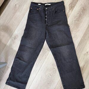 Levi's Ribcage straight ankle jean